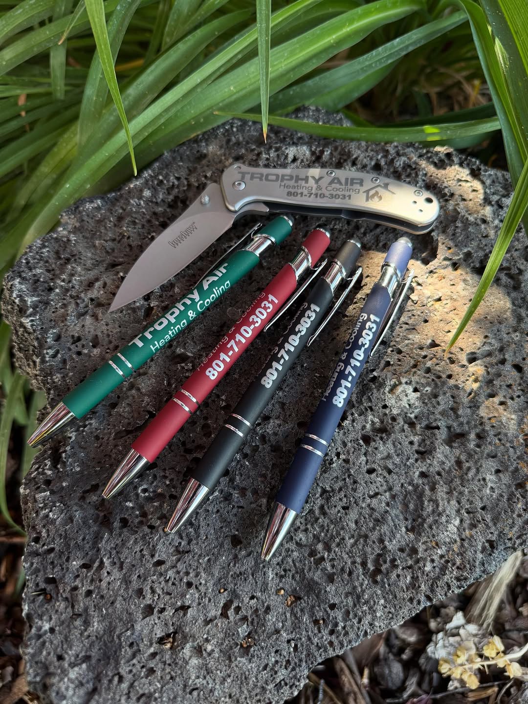 Custom laser engraved corporate work by Laser Edge Creations